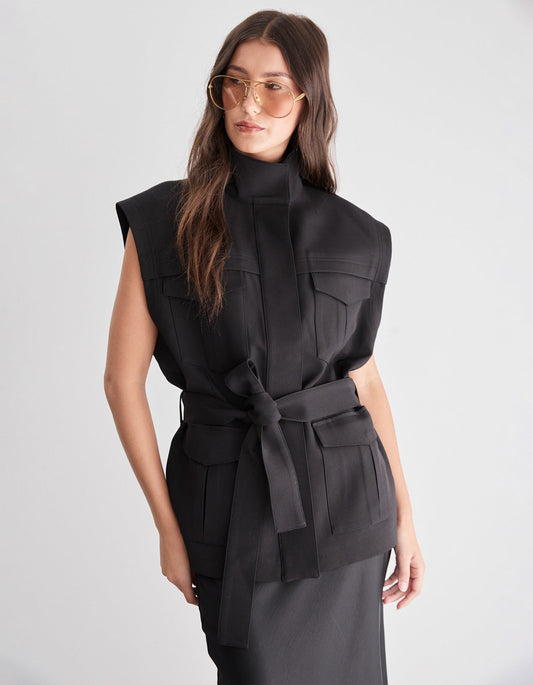 Hadleigh Vest - Black