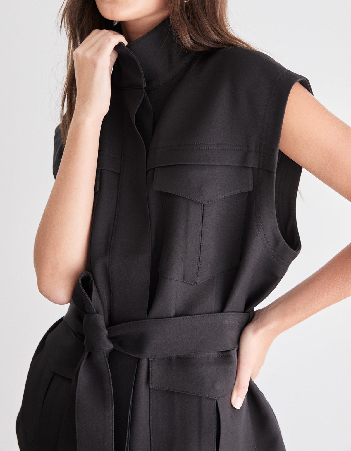 Hadleigh Vest - Black