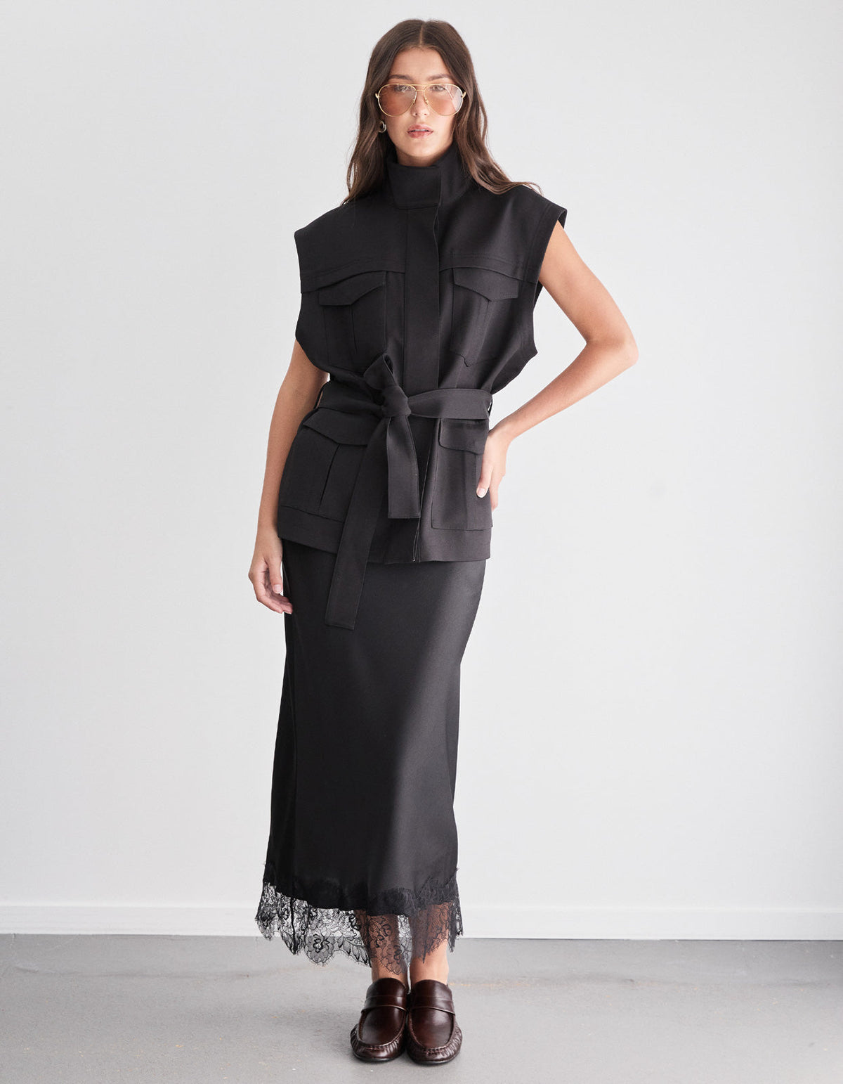 Hadleigh Vest - Black