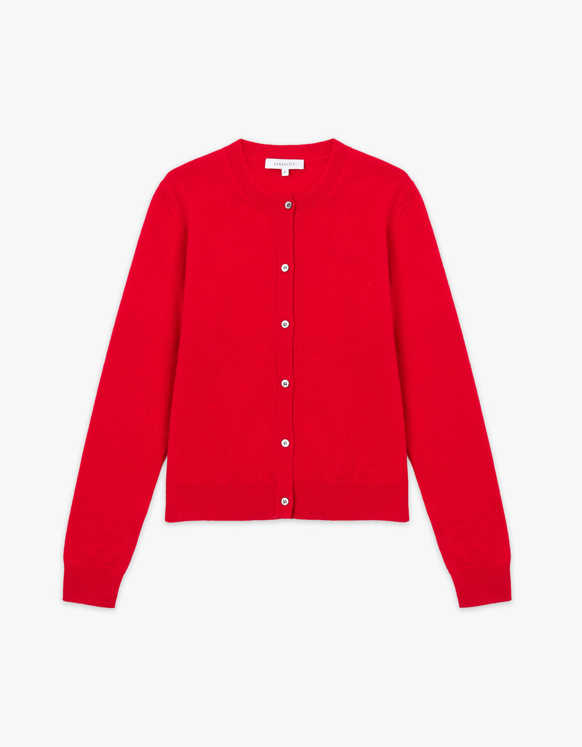 Blair Wool Cardigan - Red