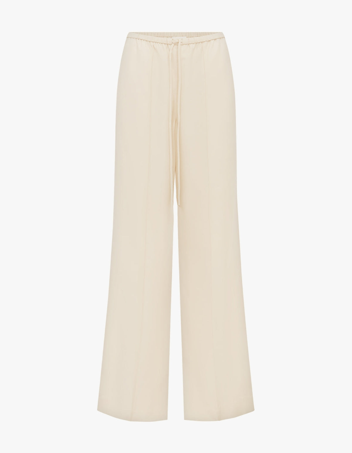 Asher Drawstring Pant - White Swan