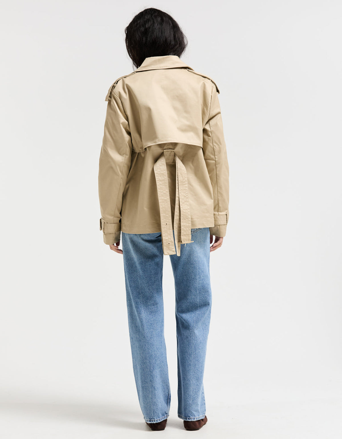 Smith Short Trench - Beige