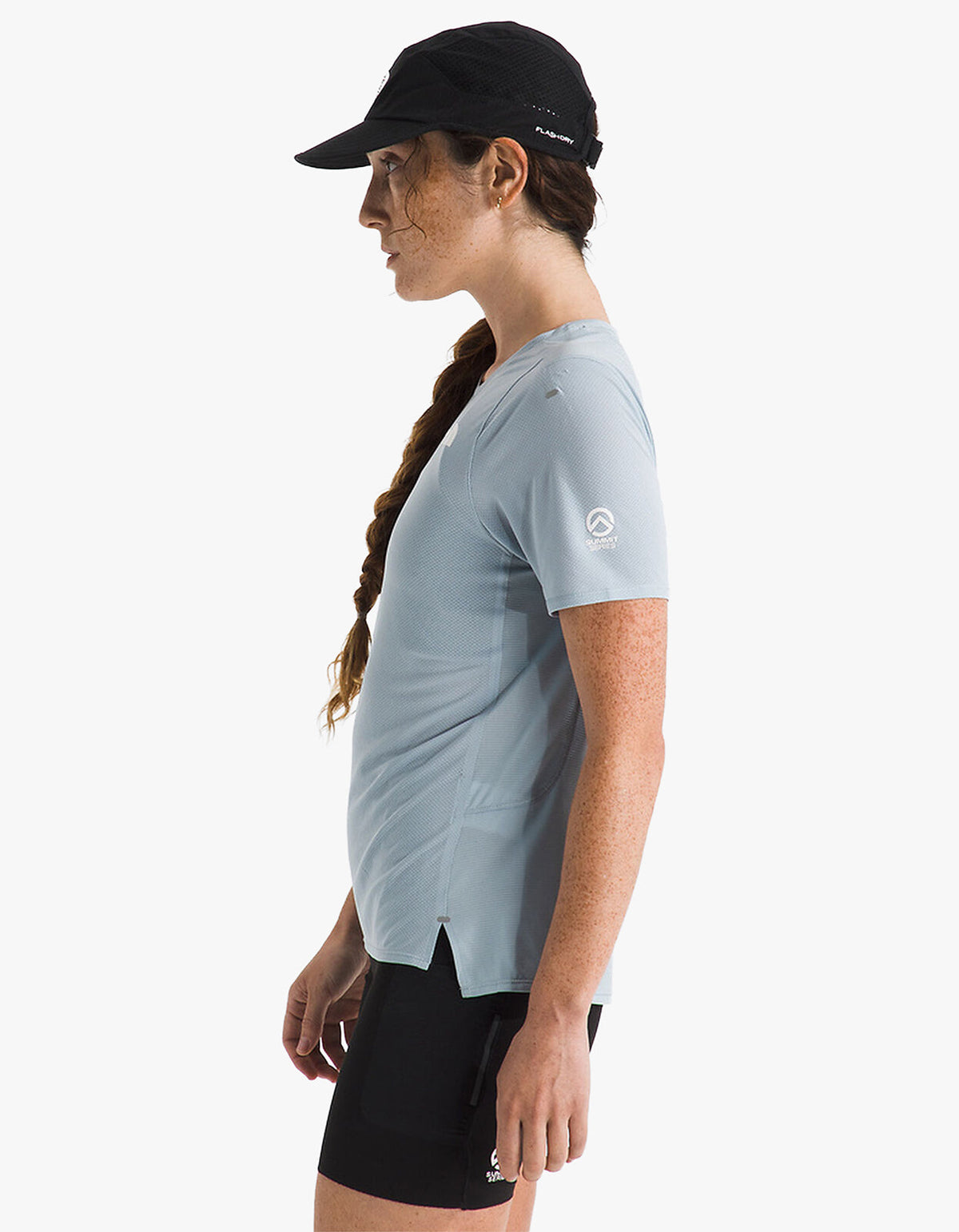 Women'S Summit High Trail Short-Sleeve Tee - Frost Grey