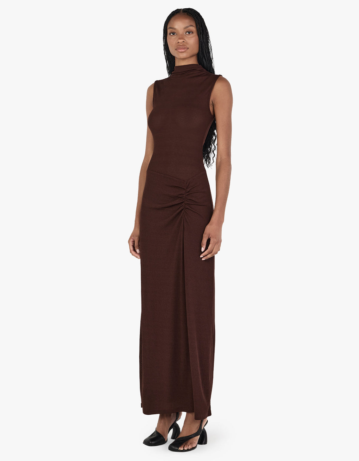 Tia Dress - Chocolate