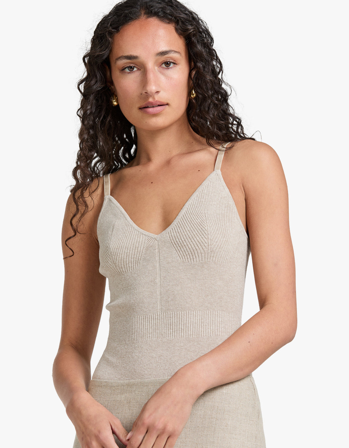 Rumba Bodysuit - Oat Marle