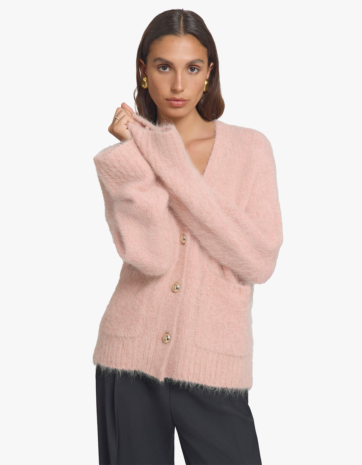 Ontario Cardi - Bougainvillea Pink