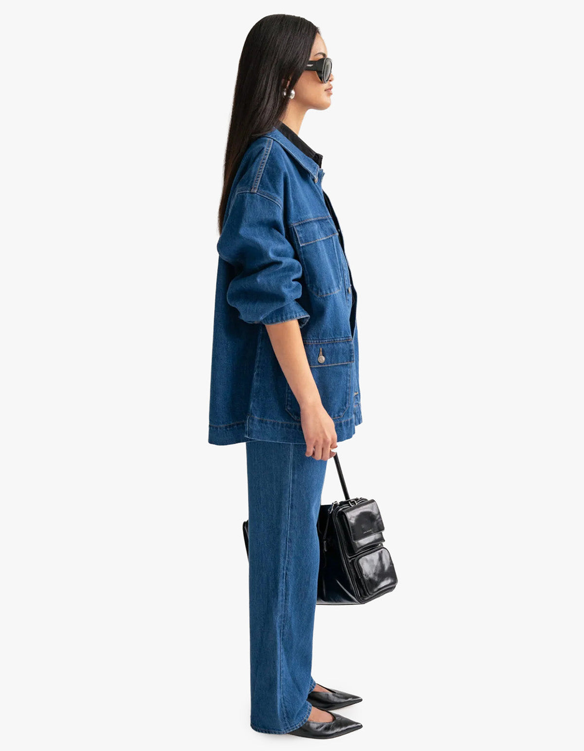The Brooklyn Jacket - Mid-Blue