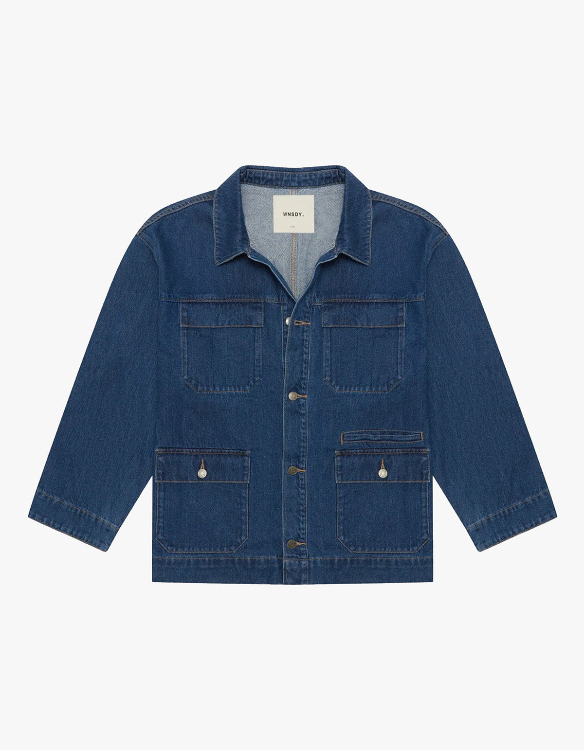The Brooklyn Jacket - Mid-Blue