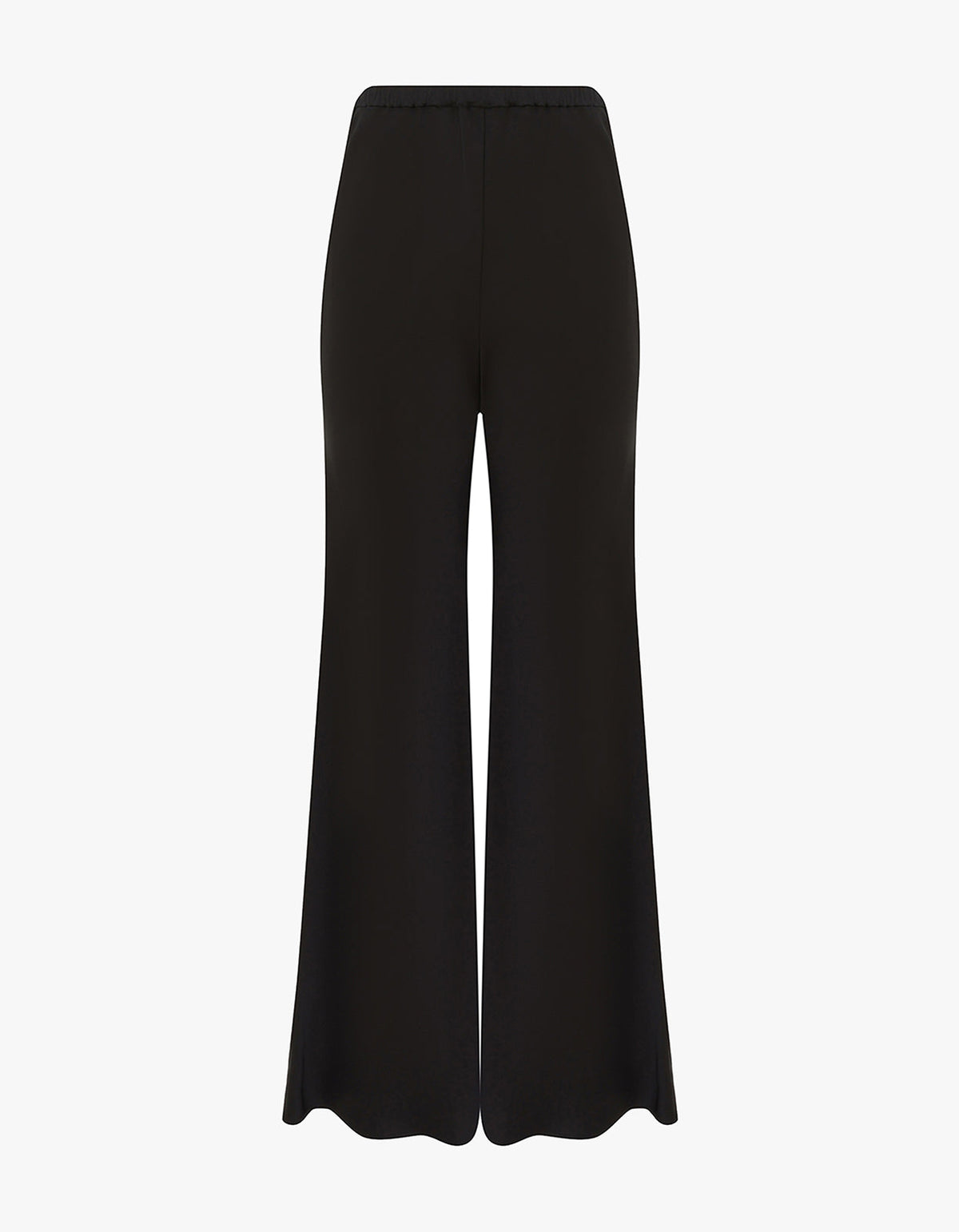 Twill Flare Pant - Black