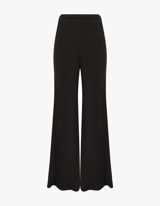 Twill Flare Pant - Black