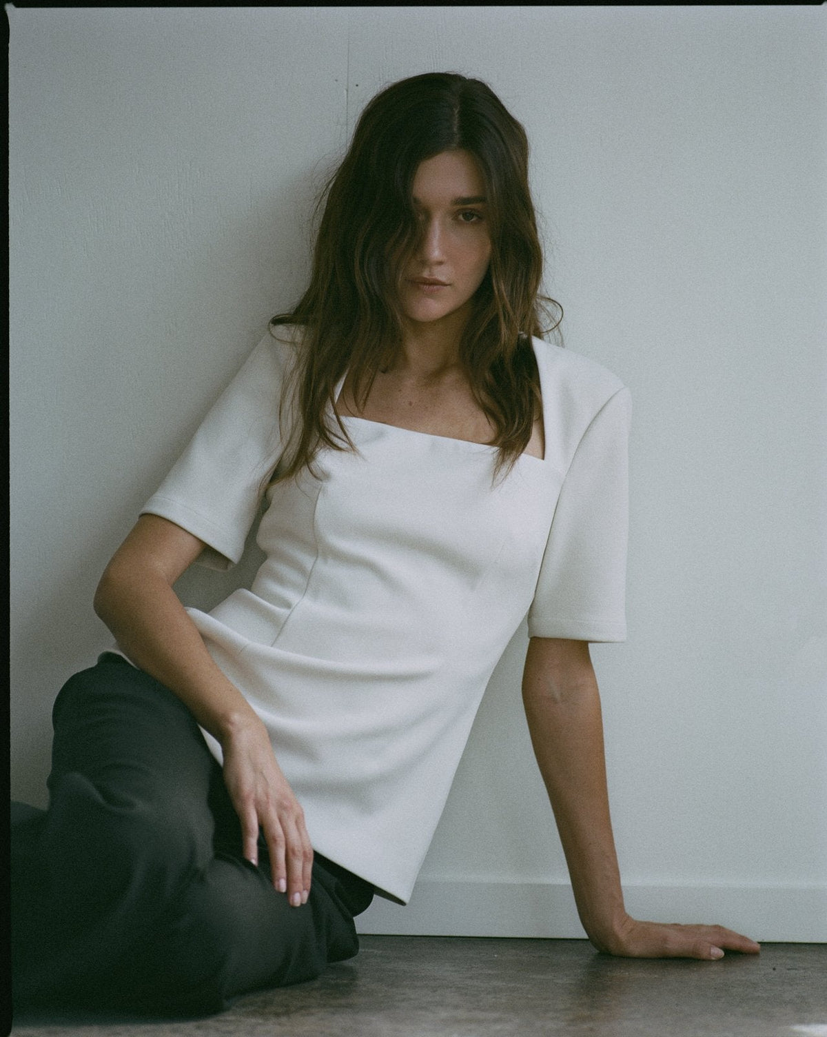 Elise Top - Ivory