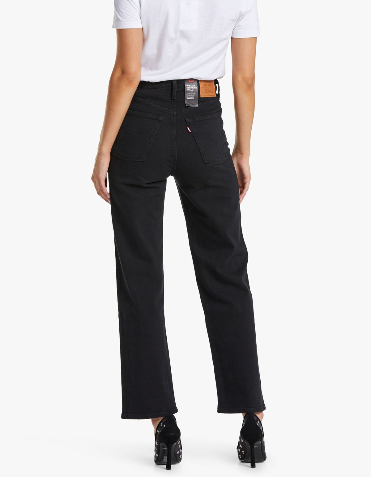 Ribcage Straight Ankle - Black Sprout