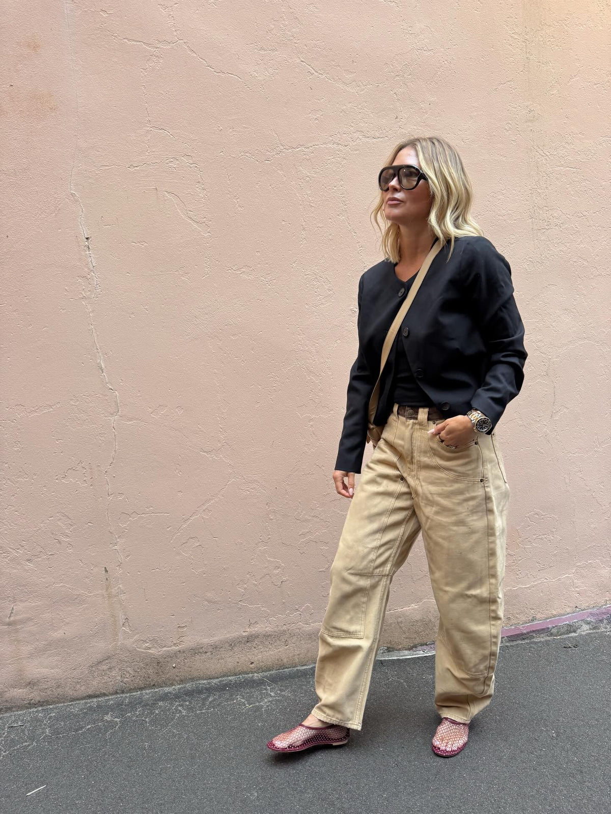 Barrel Jean Carpenter Jean - Sierra Tan